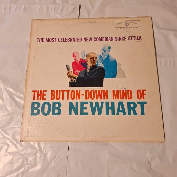 button down mind of bob newhart lp record - Picture 1 of 5